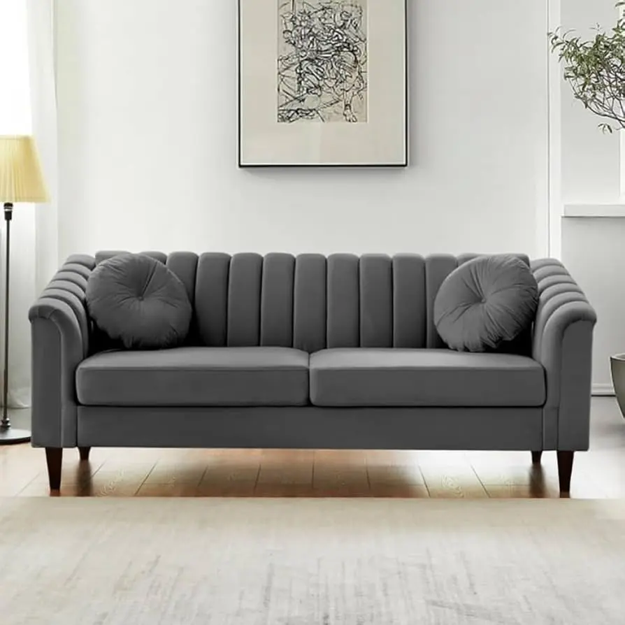 3 Seater fabric sofa