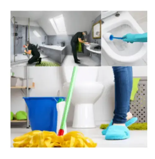 bathroom deep cleaning